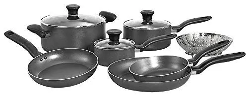 10-Piece T-fal Nonstick Cookware Set