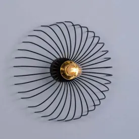 1417-W-BK GD Luxury Wall light