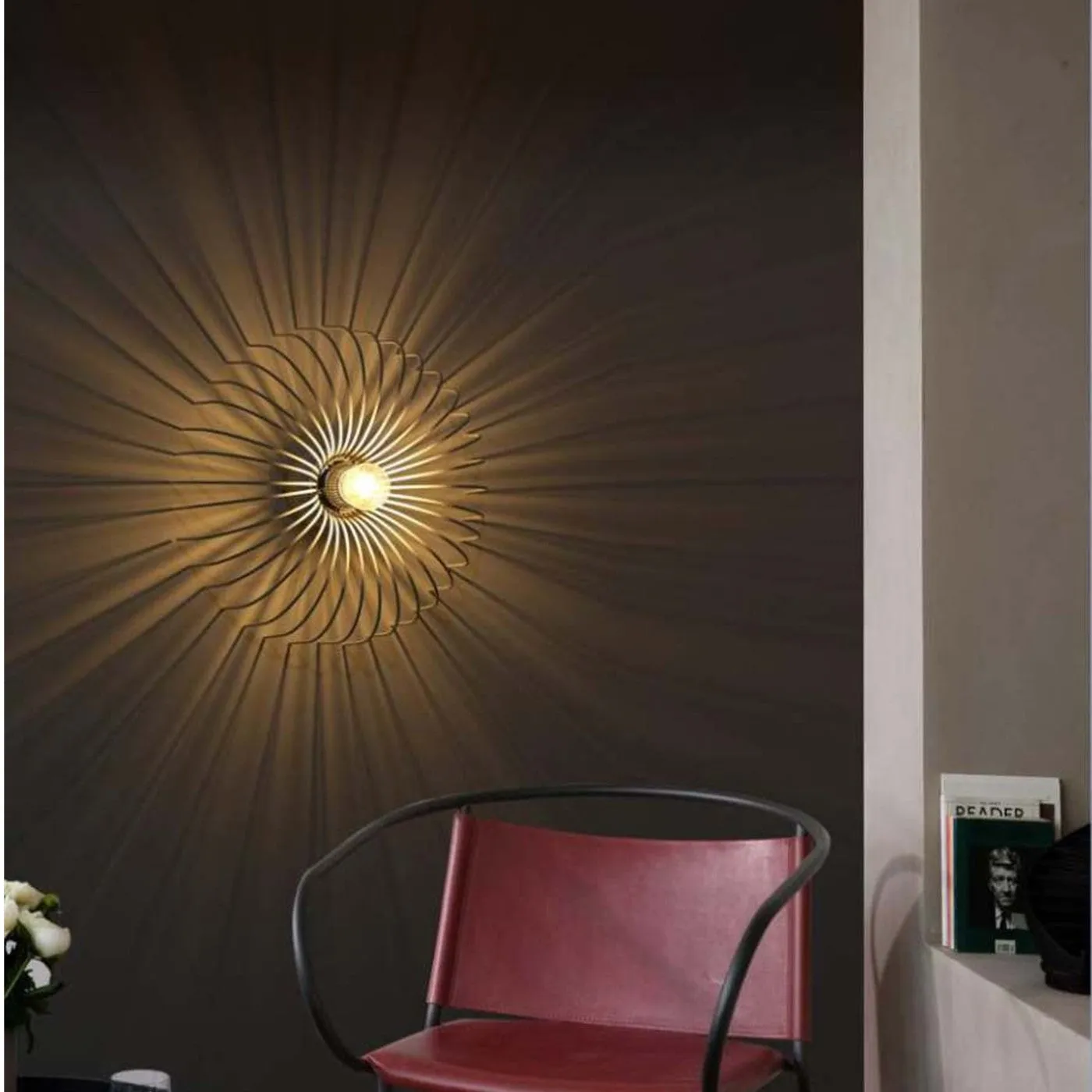 1417-W-BK GD Luxury Wall light