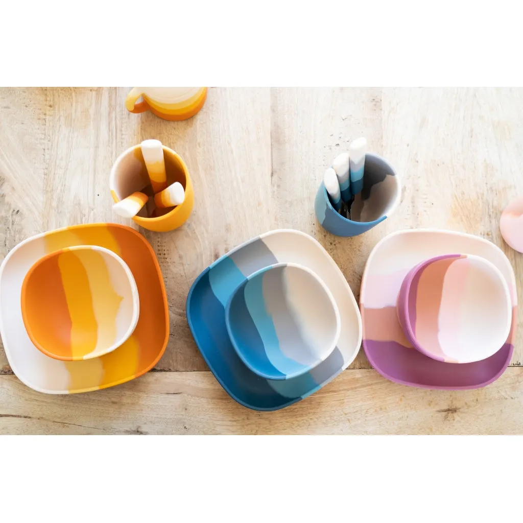 3 Piece Cutlery Set | Color Splash Collection - Sienna Ombre