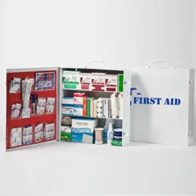 3 Shelf Industrial first Aid Kit with Liner