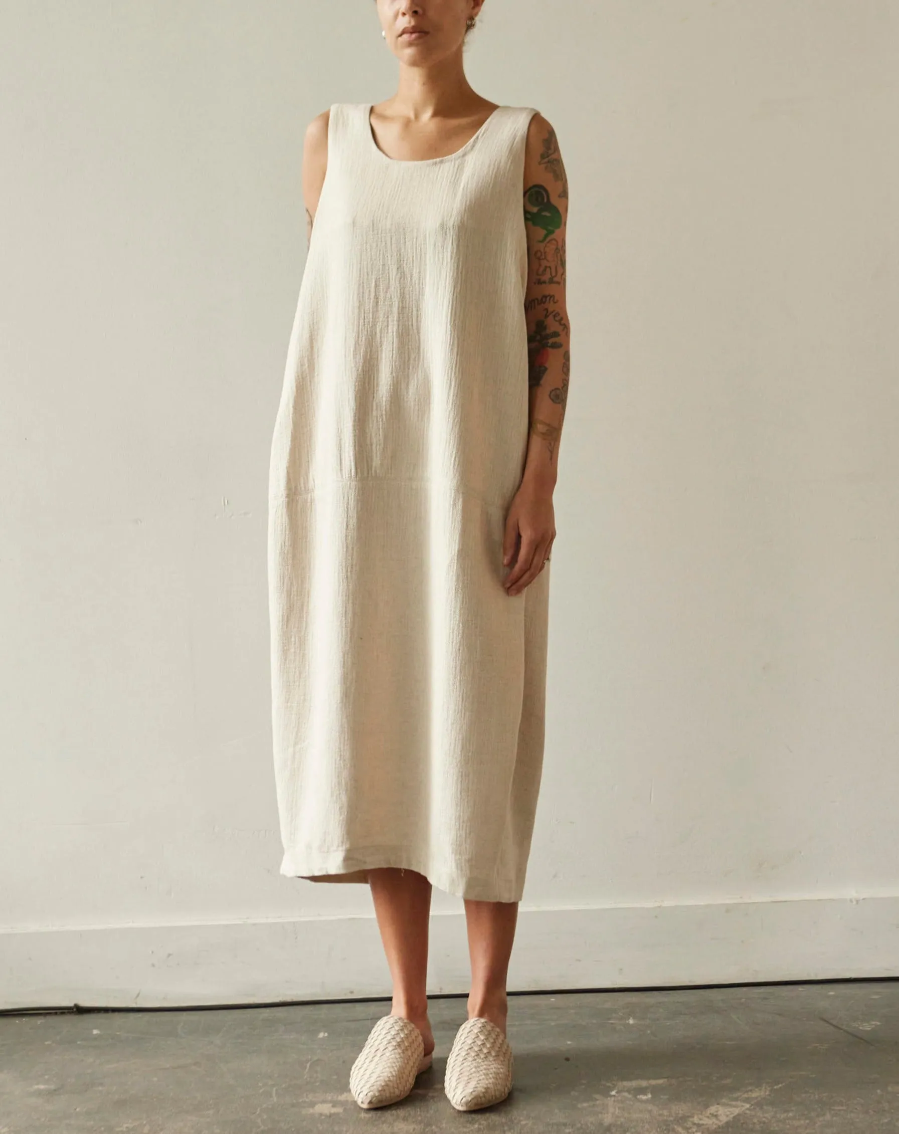 7115 Cocoon Tent Dress, Oatmeal