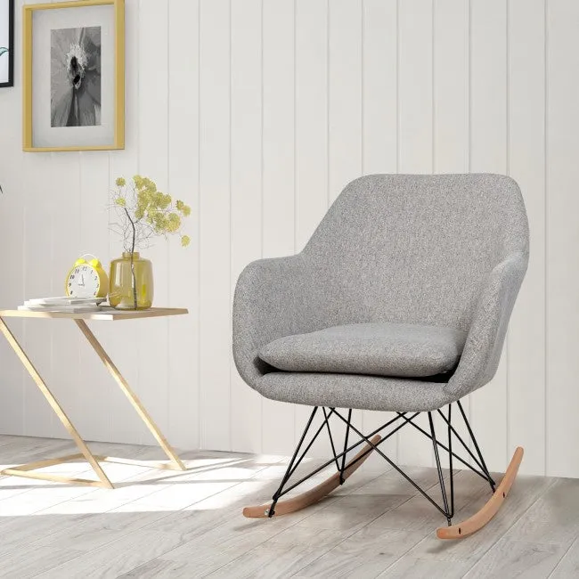 Accent Rocking Chair - Grey