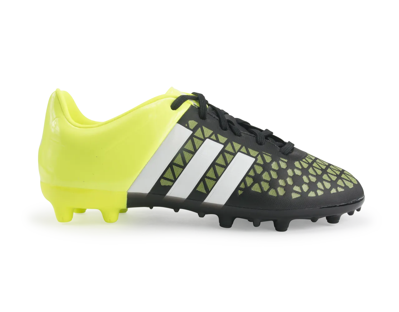 adidas Kids ACE 15.3 FG/AG Black/Night Metallic/Solar Yellow