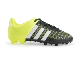 adidas Kids ACE 15.3 FG/AG Black/Night Metallic/Solar Yellow