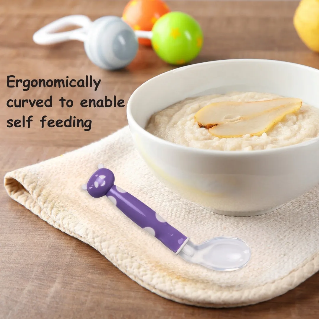 ADORE Flexi Silicone Feeding Spoon Set- Pack of 2