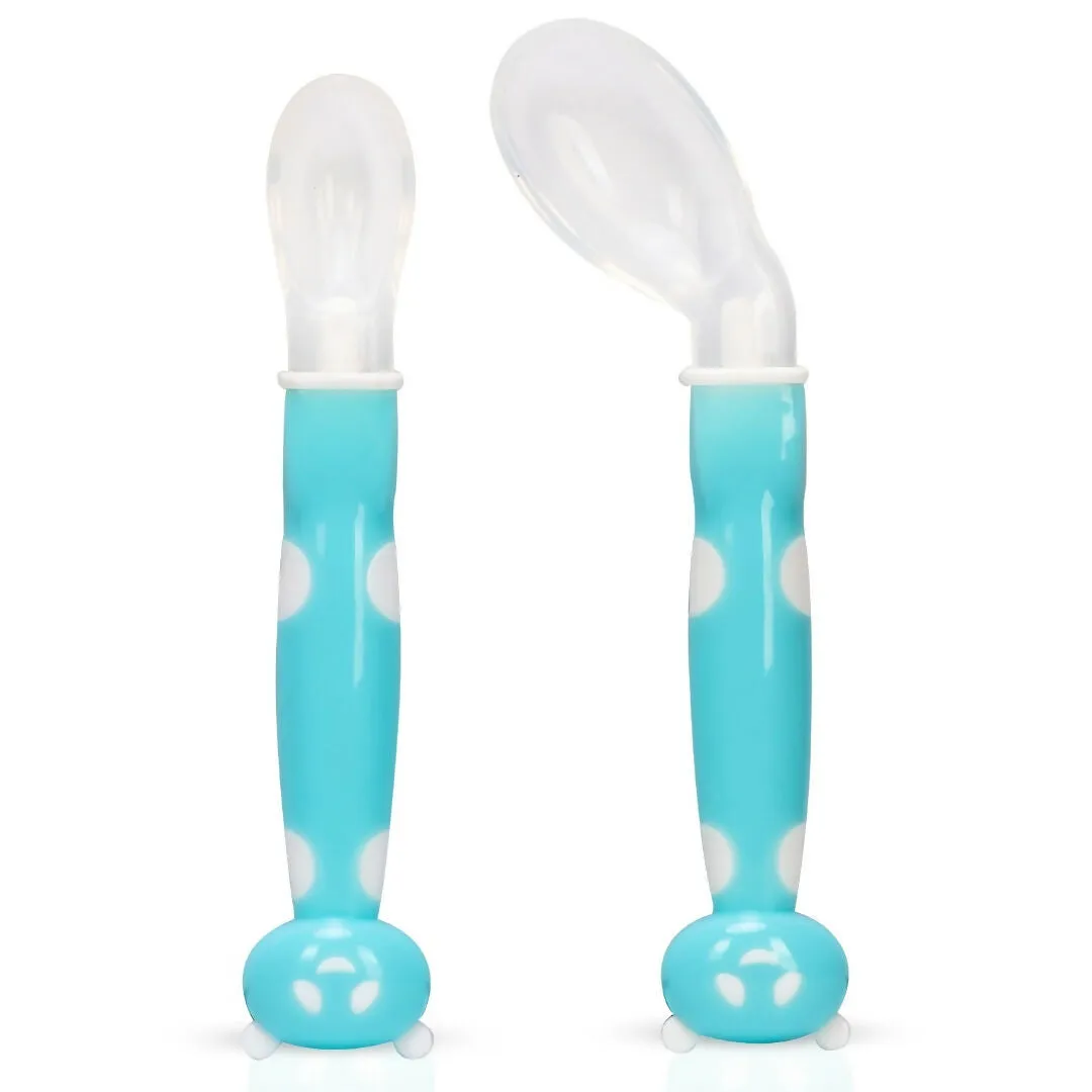 ADORE Flexi Silicone Feeding Spoon Set- Pack of 2