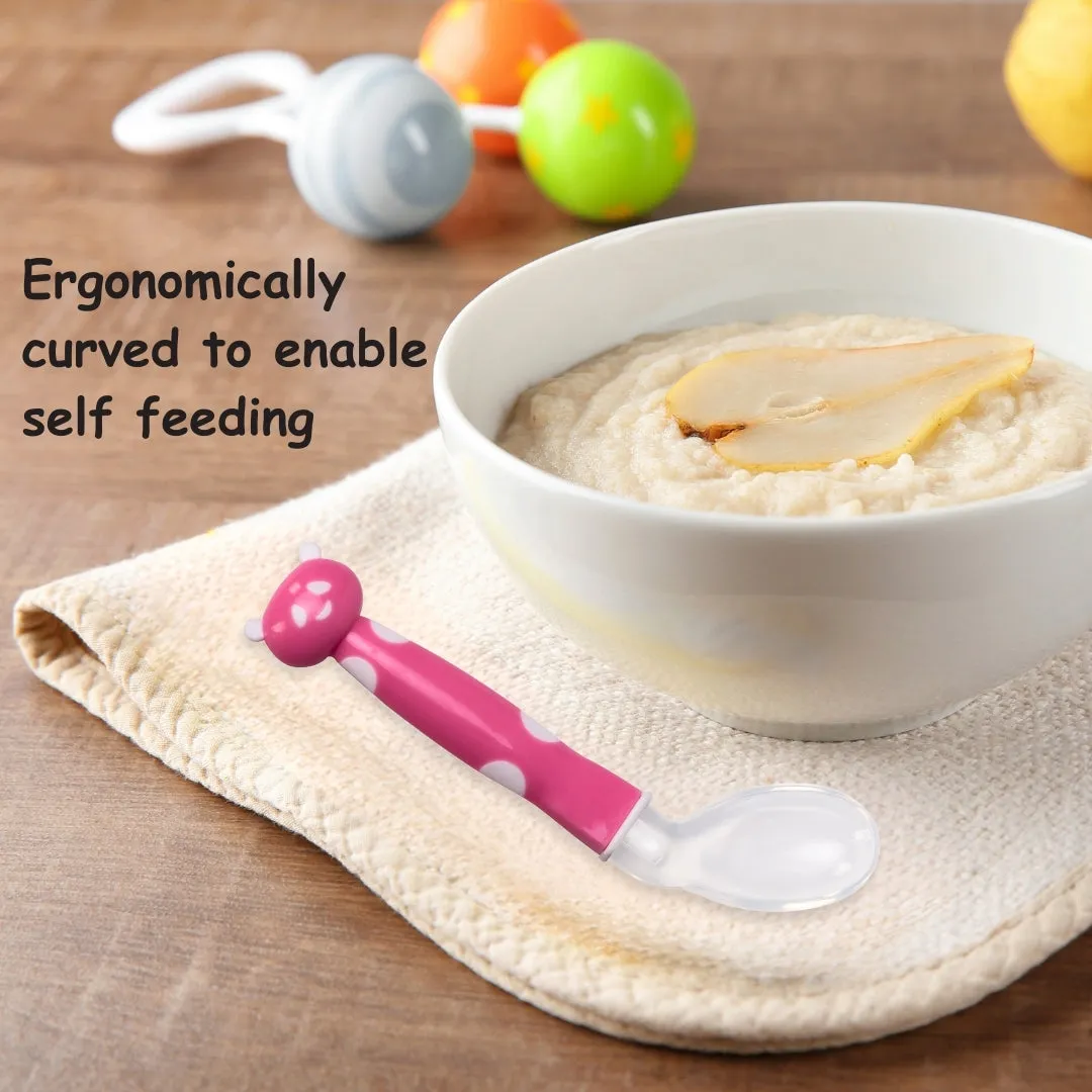 ADORE Flexi Silicone Feeding Spoon Set- Pack of 2