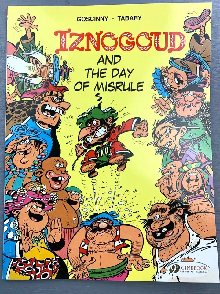 Adventures of Iznogoud Set x14 Cinebook paperback books by Goscinny Comic Lot