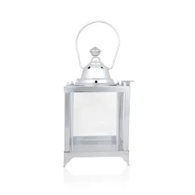 Akhand Jyoti Diya Stand - 11 x 6 Inches | Steel Lantern/ Lantern Light for Pooja Decor