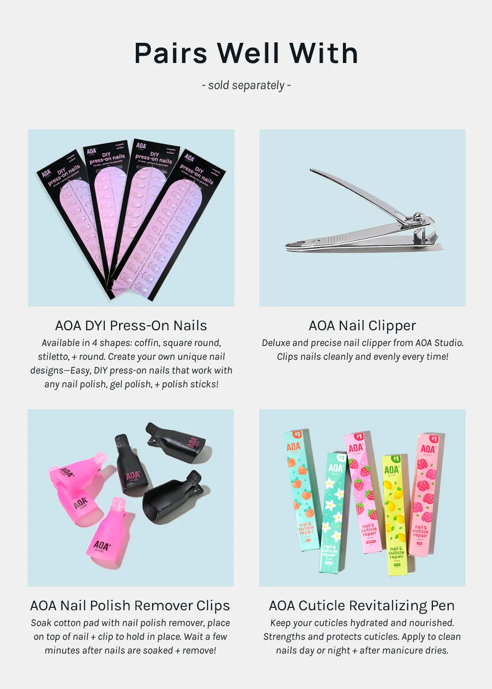 AOA Nail Polish Strips: Pinspo