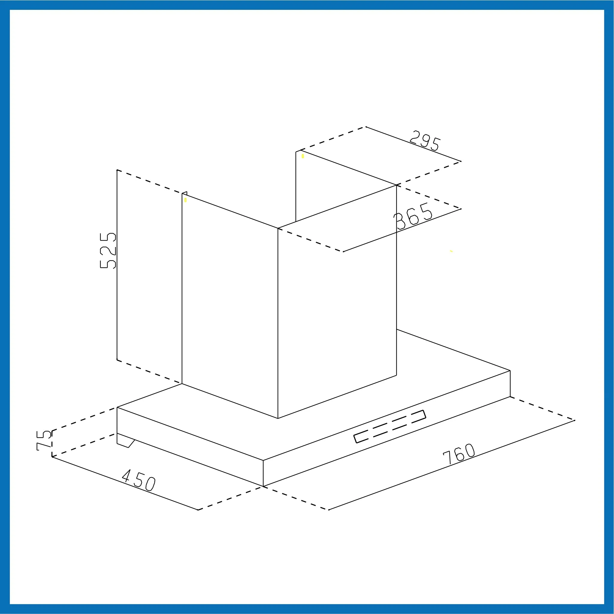 Auto Clean Filterless Chimney with Inverter Technology, BLDC Motor 1400 m3/h - 60/76/90cm (6053 BL BLDC AC)