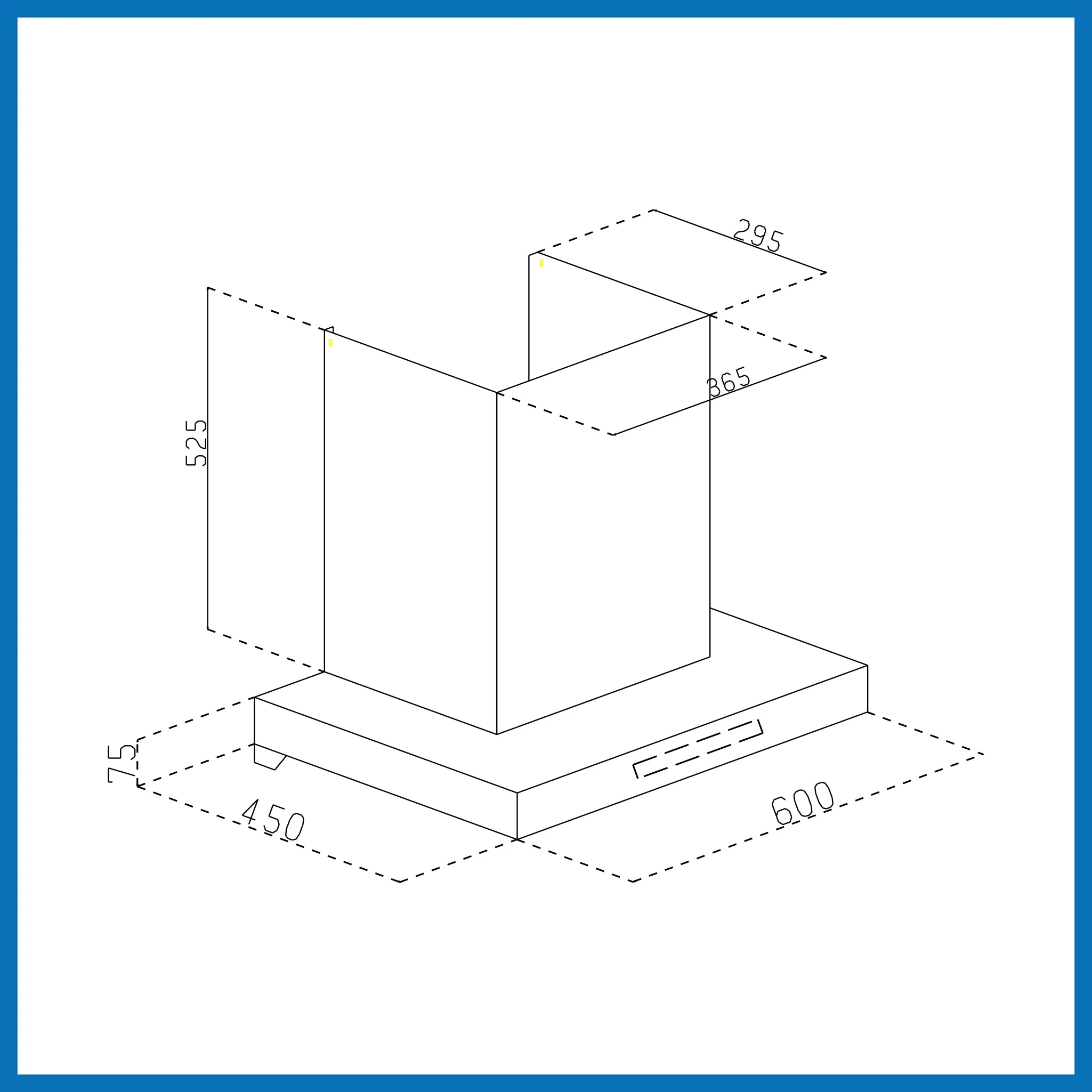 Auto Clean Filterless Chimney with Inverter Technology, BLDC Motor 1400 m3/h - 60/76/90cm (6053 BL BLDC AC)