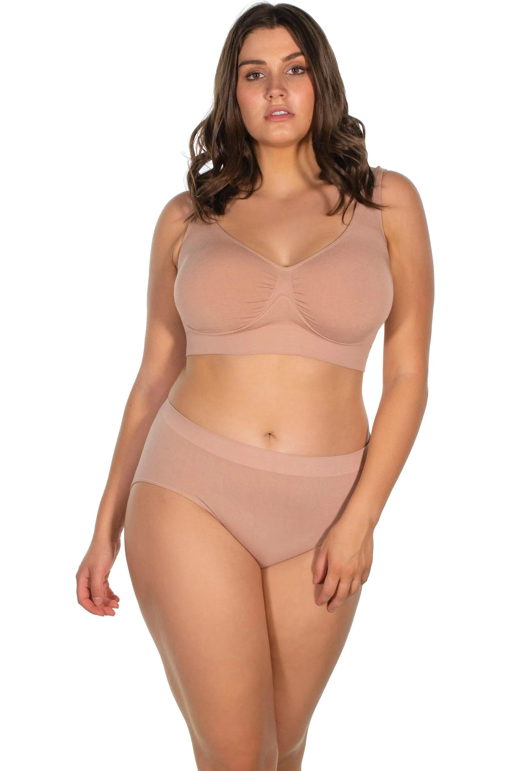 Bamboo Pull On Sleep Bra Set