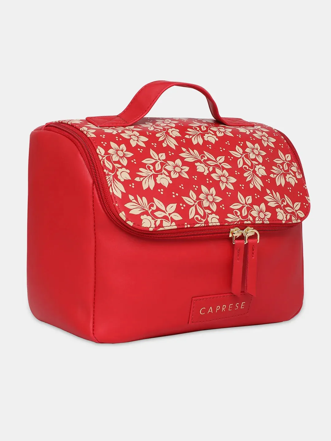 Caprese Bonita Vanity Case Medium Maroon