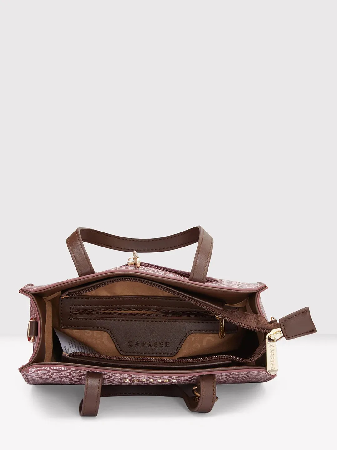 Caprese Callie Satchel Medium Brown