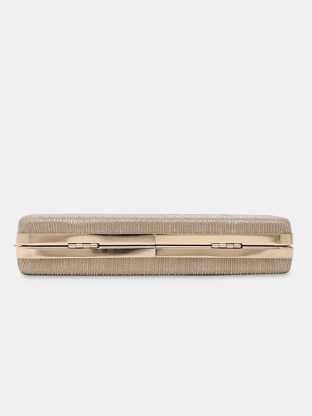 Caprese Goldy Clutch Small Gold