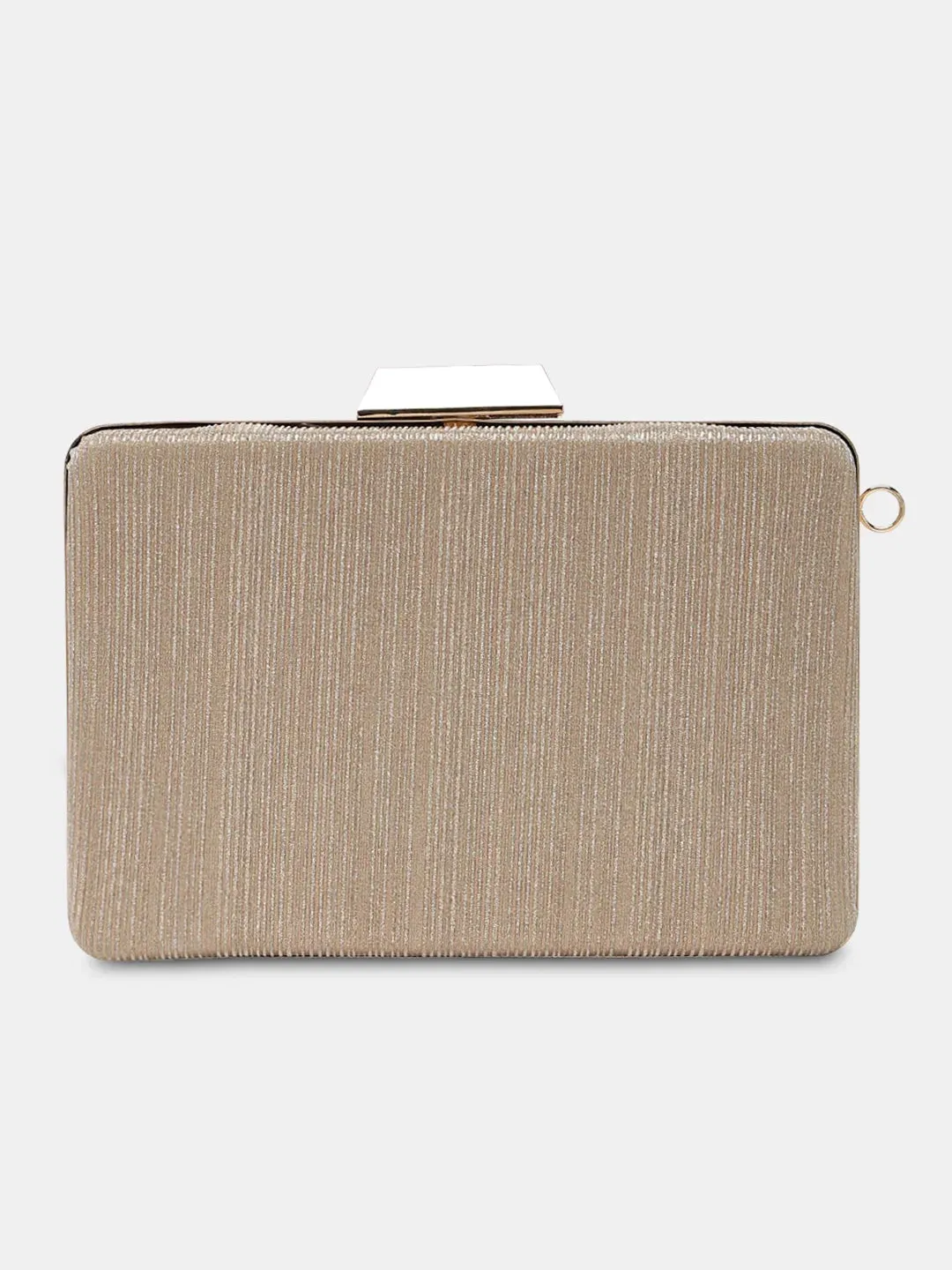 Caprese Goldy Clutch Small Gold