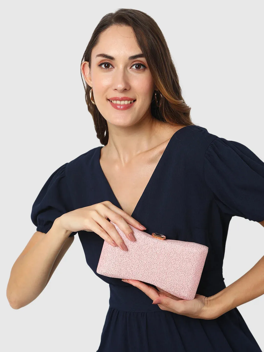 Caprese Gypsy Clutch Small Pink