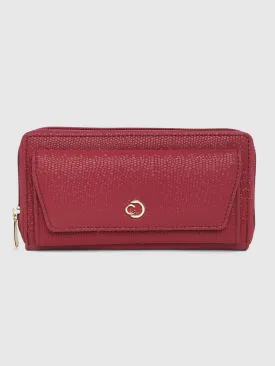 Caprese Ingrid Wallet Medium Maroon