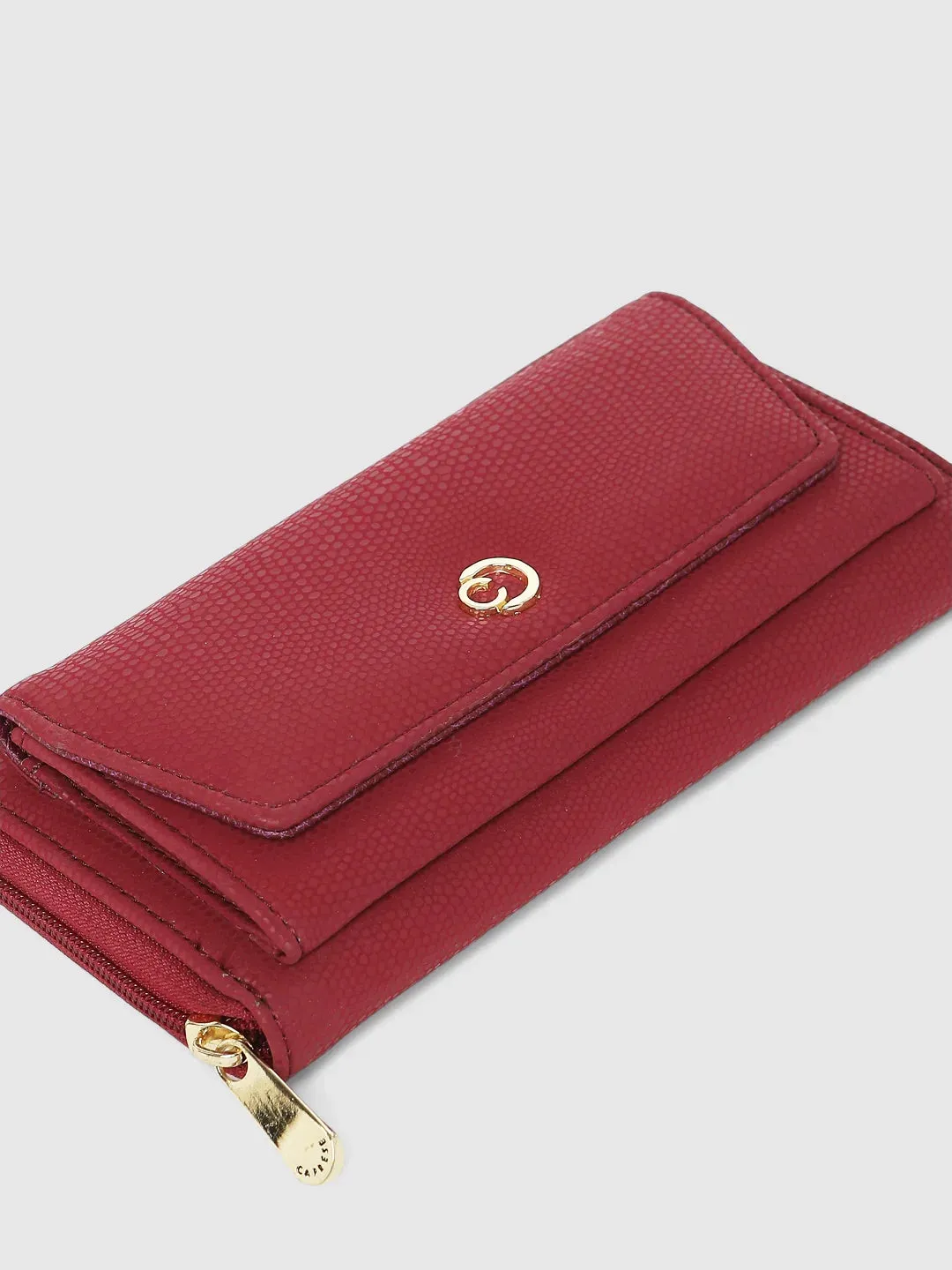 Caprese Ingrid Wallet Medium Maroon