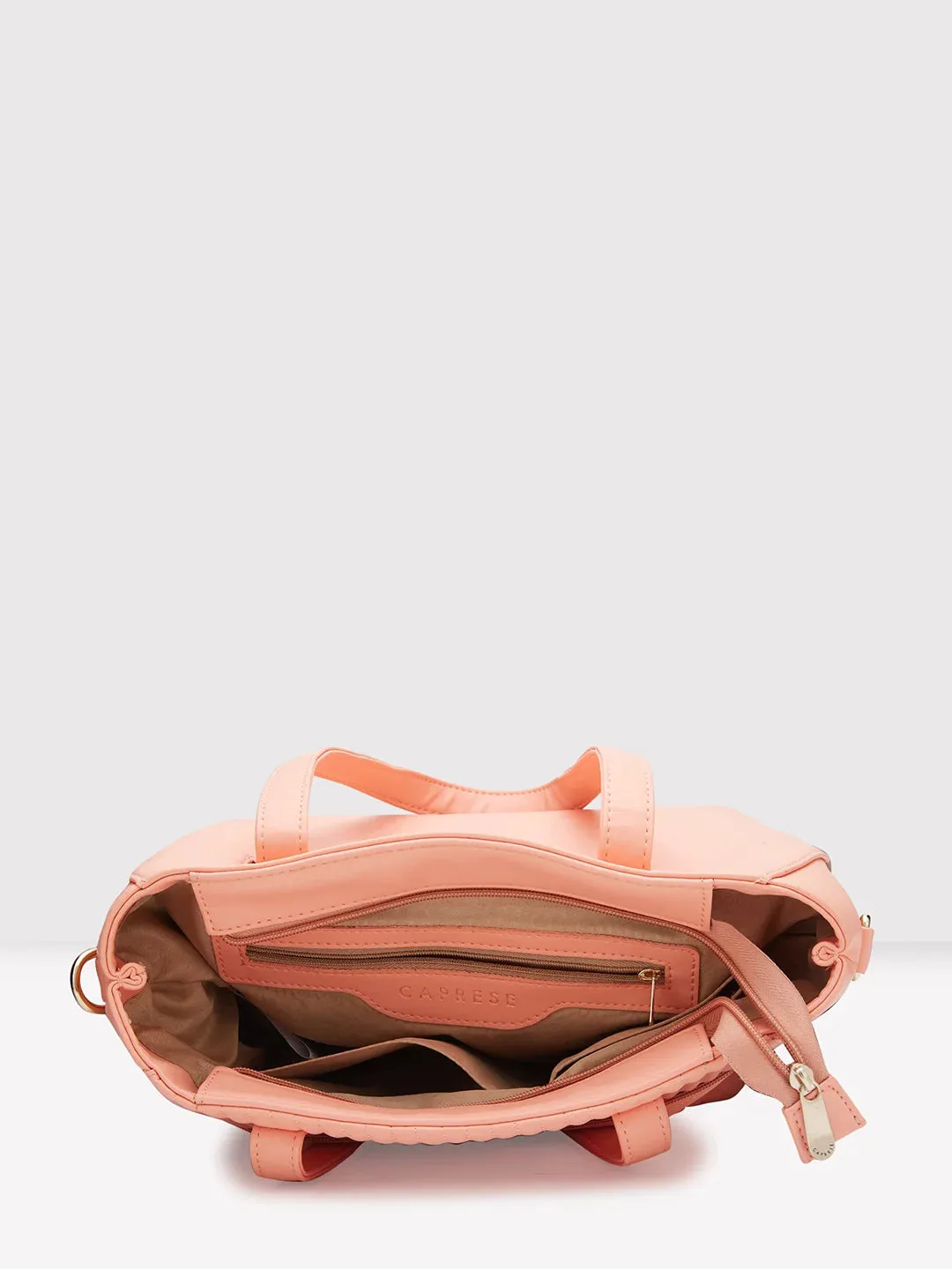 Caprese Marvel Satchel Medium Coral