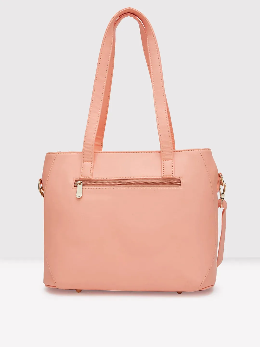 Caprese Marvel Satchel Medium Coral