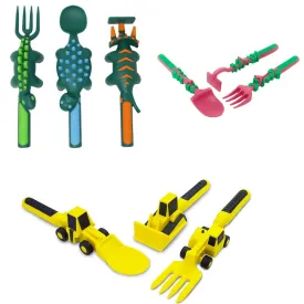 Constructive Eating Utensils Set