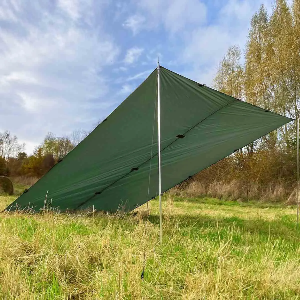 DD Hammocks Superlight Tarp XL Olive Green - 4.5m x 2.9m