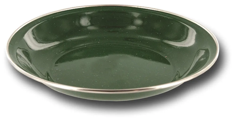 DELUXE ENAMEL SOUP PLATE