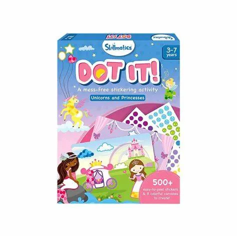 Dot it!: Unicorns & Princesses