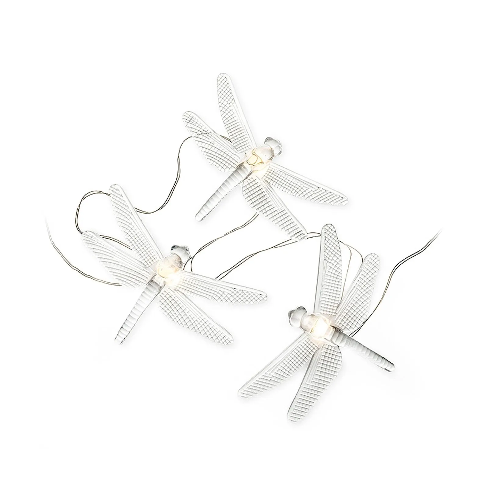 Dragonfly LED String Lights, 100"L