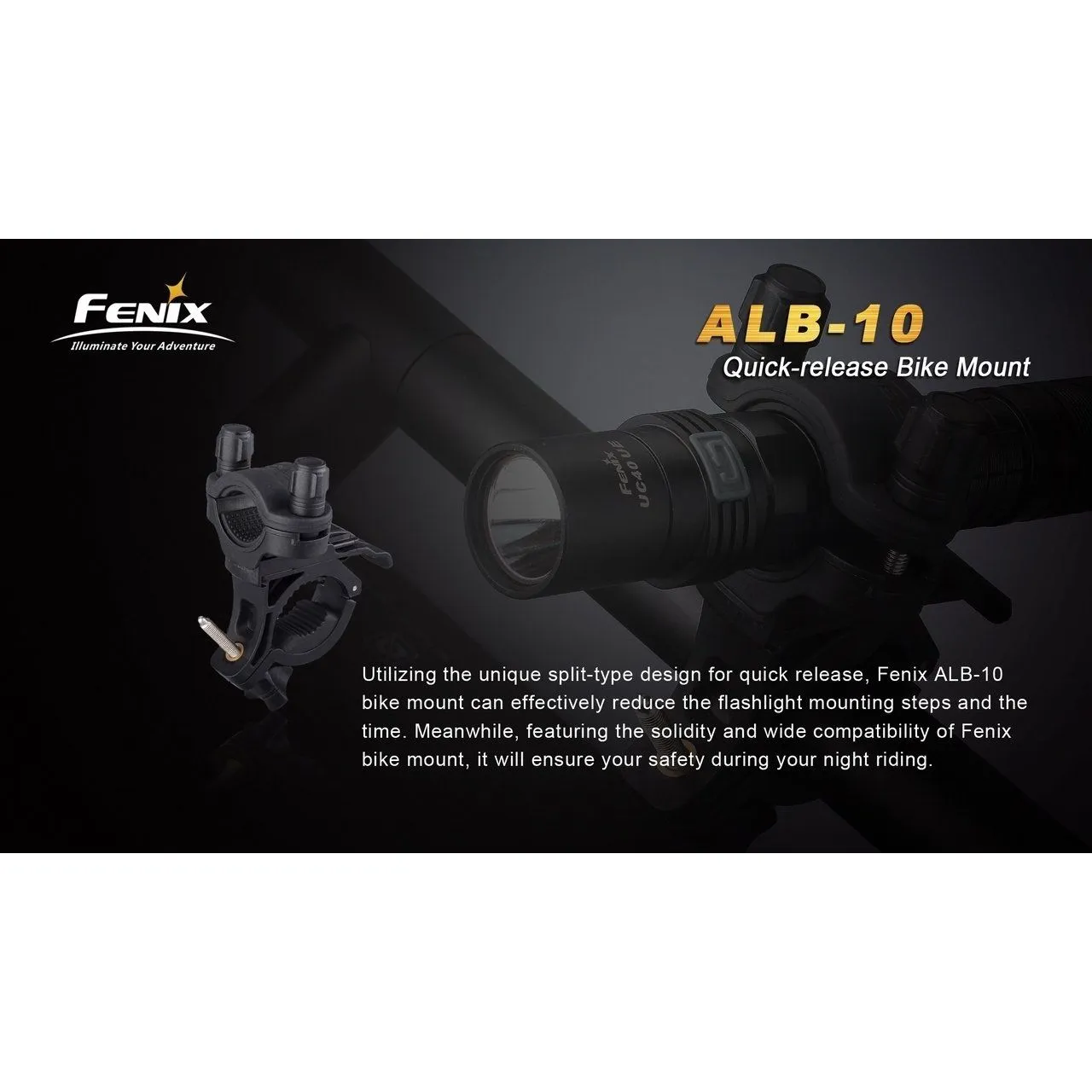 Fenix ALB-10 Quick Release Bicycle Mount