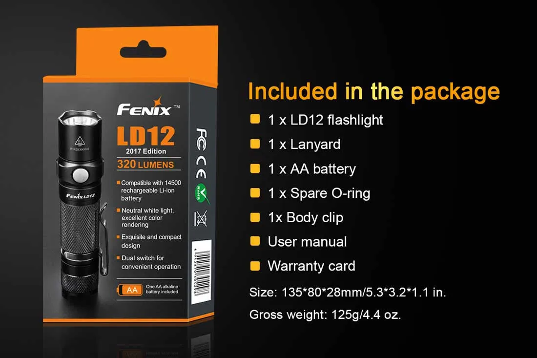 Fenix LD12 Flashlight