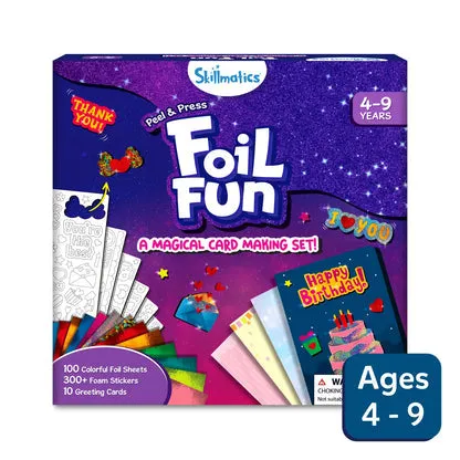 Foil Fun: Card Making Set | No Mess Art Kit