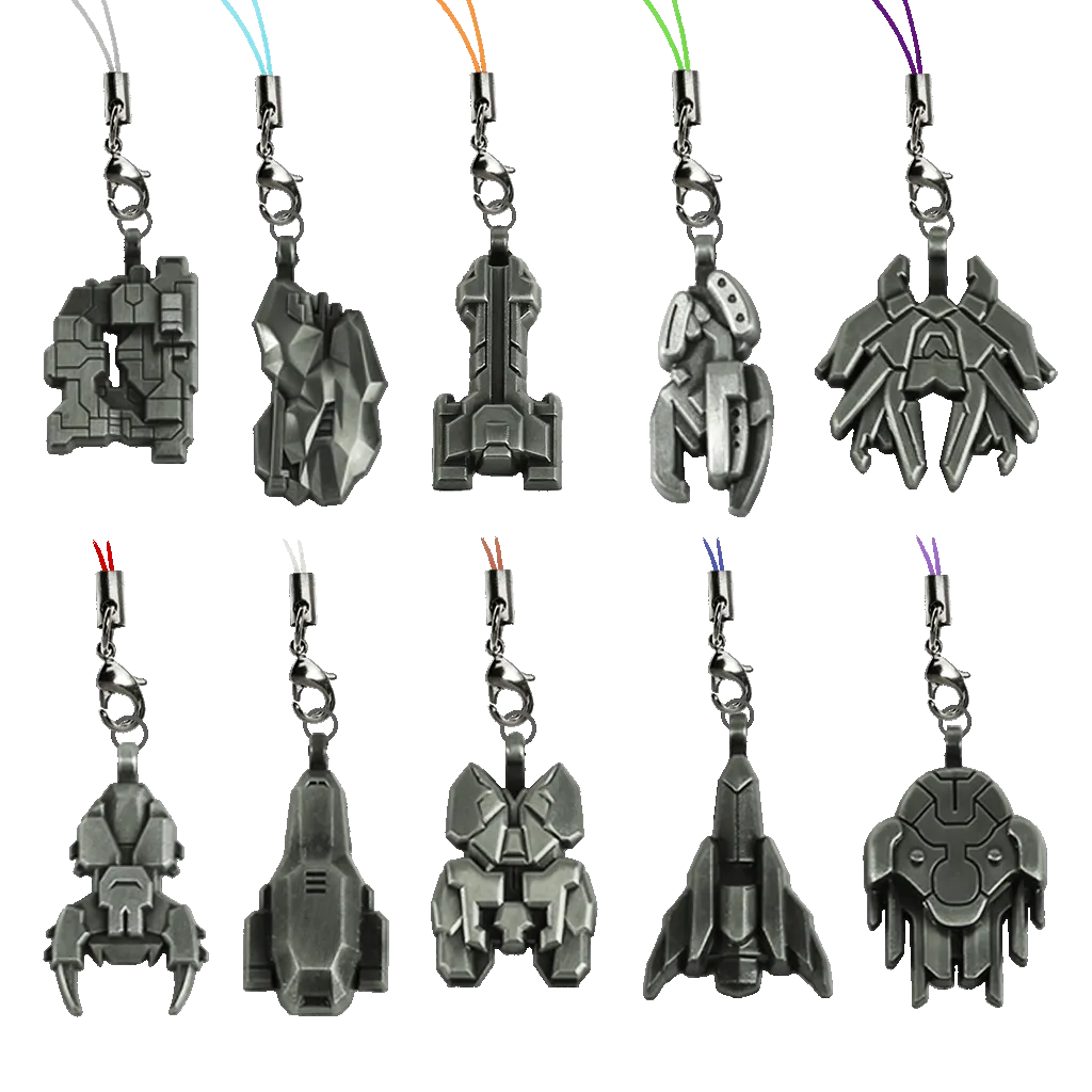 FTL Ship Charms Complete Set