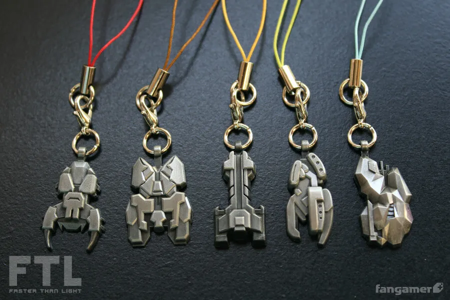 FTL Ship Charms Complete Set