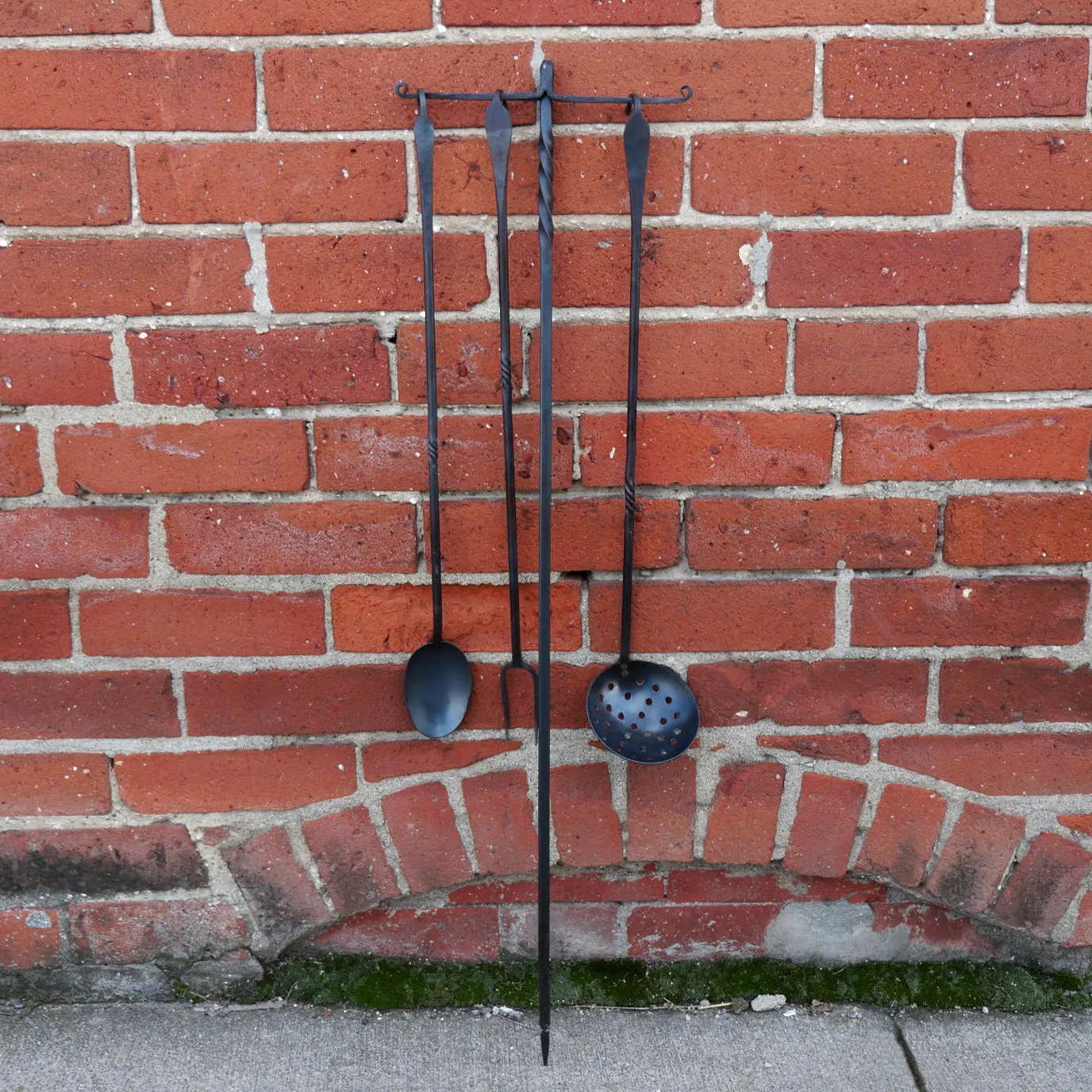 Hand Forged Utensil Stand