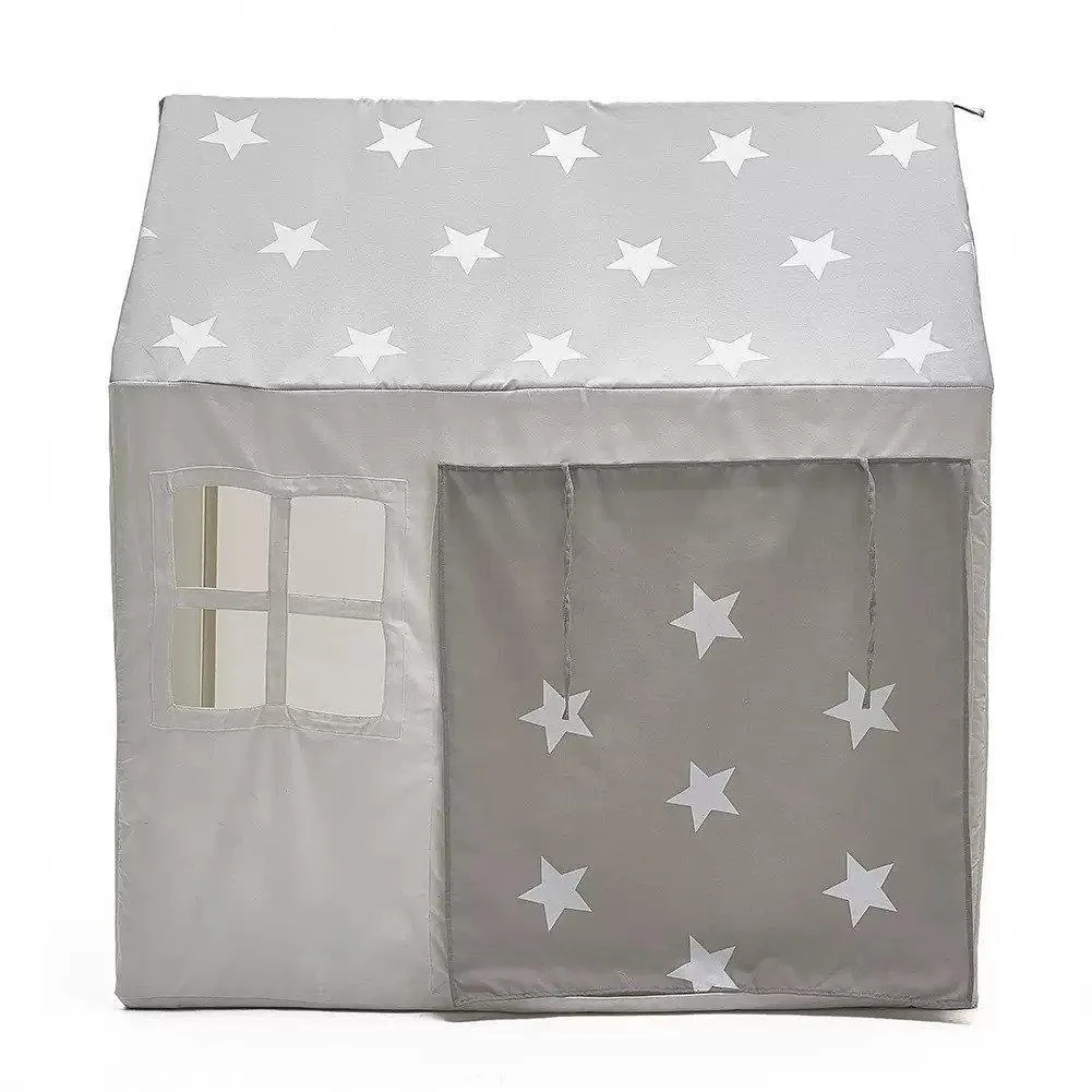 HYGGE White Stars Grey Play Tent