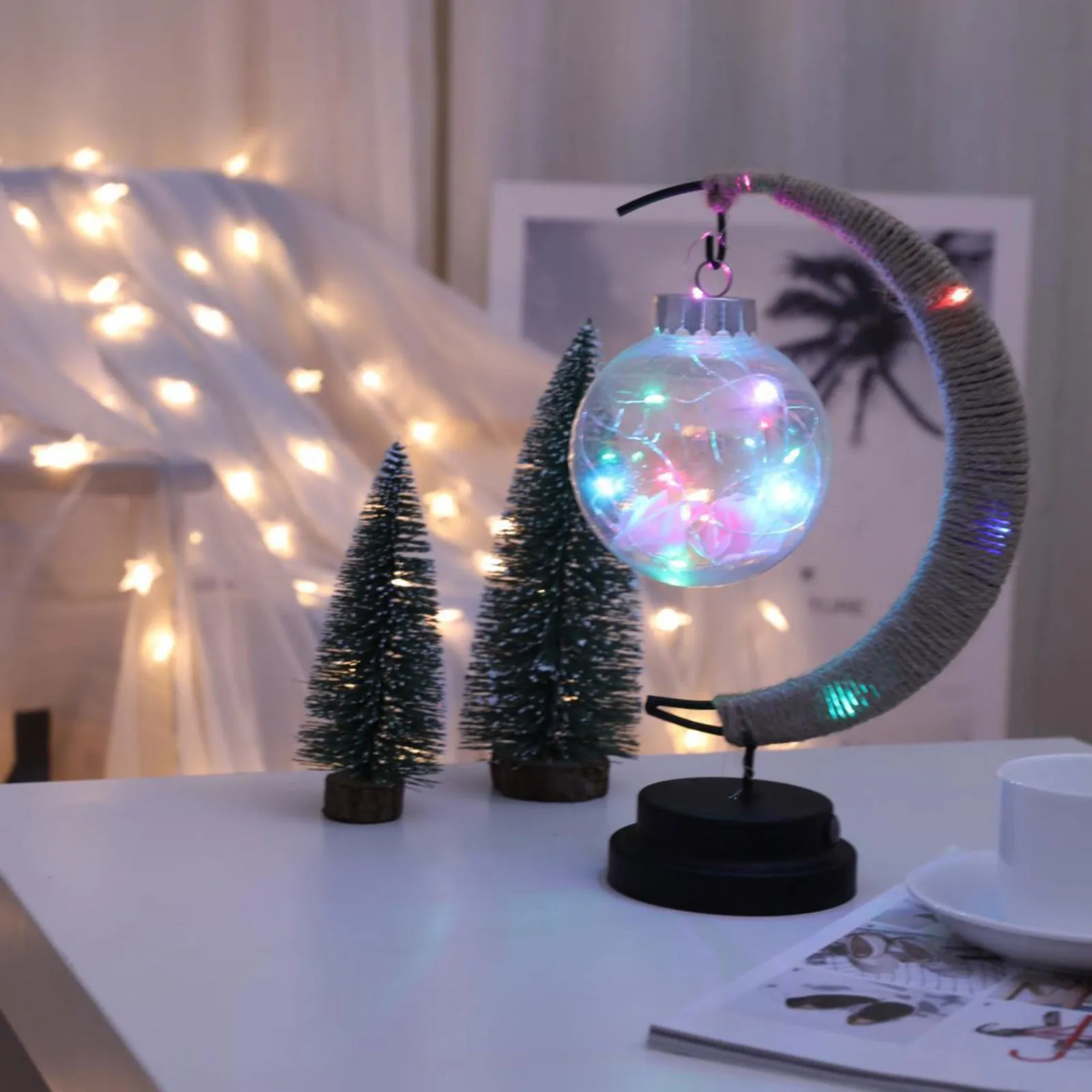 LED Lantern Night Light Room