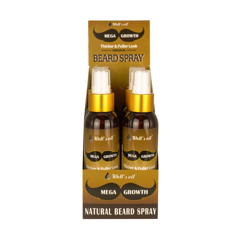 Mega Growth Beard Spray 4oz