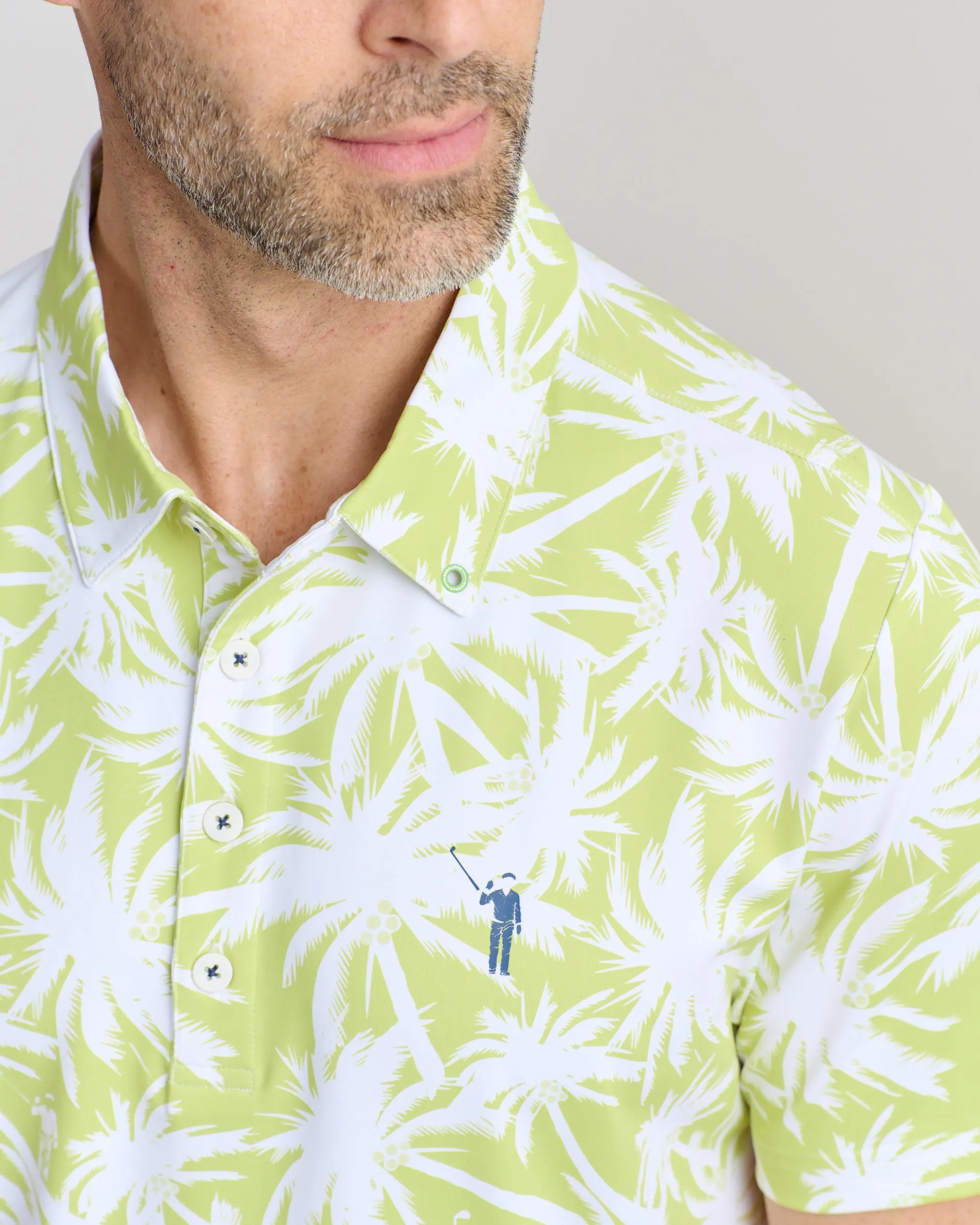 Palmer Men's Polo | Lime