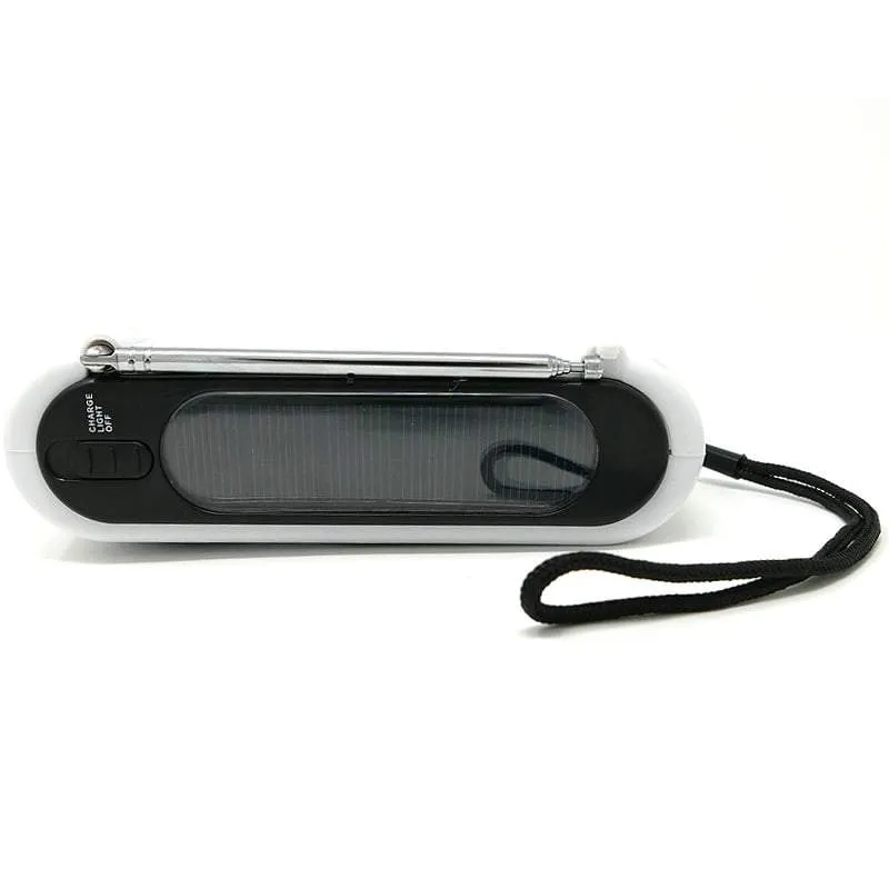 Portable Emergency Dynamo/Solar/DC AM/FM/NOAA Radio & LED Flashlight & Power Bank