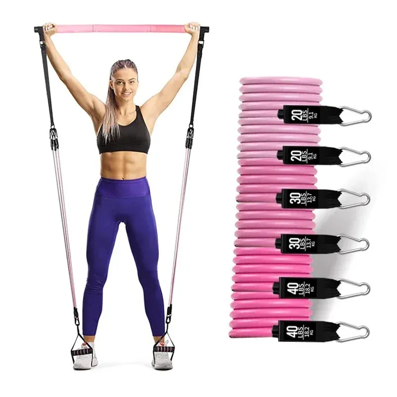 Portable Pilates Bar workout Kit