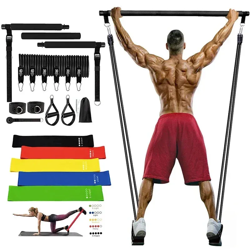 Portable Pilates Bar workout Kit