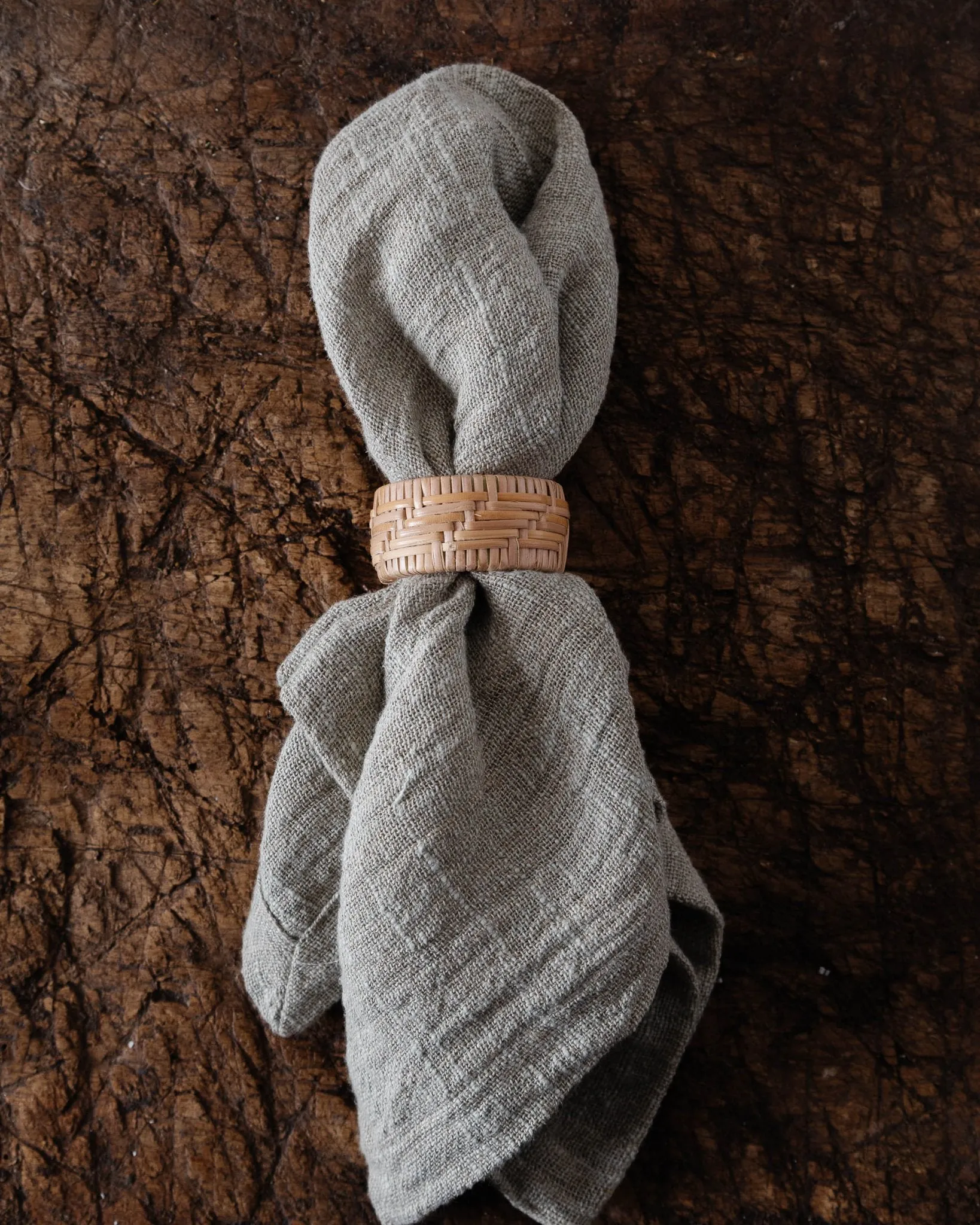 Rattan Napkin Rings (Set of 4)