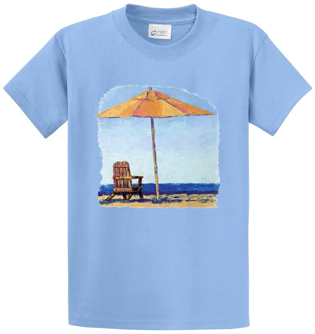 Relaxing Printed Tee Shirt