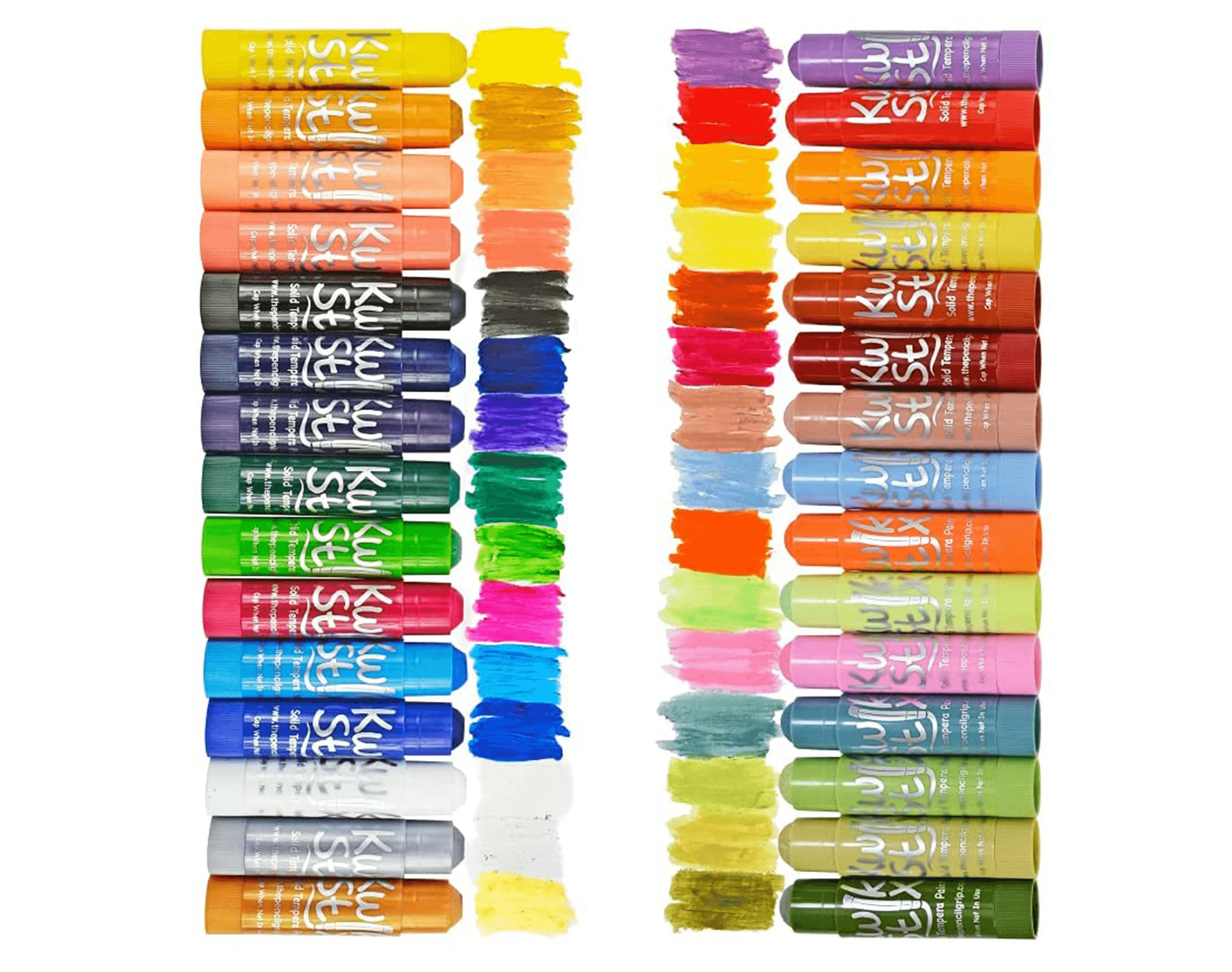 Tempera Paint Sticks - Set of 30