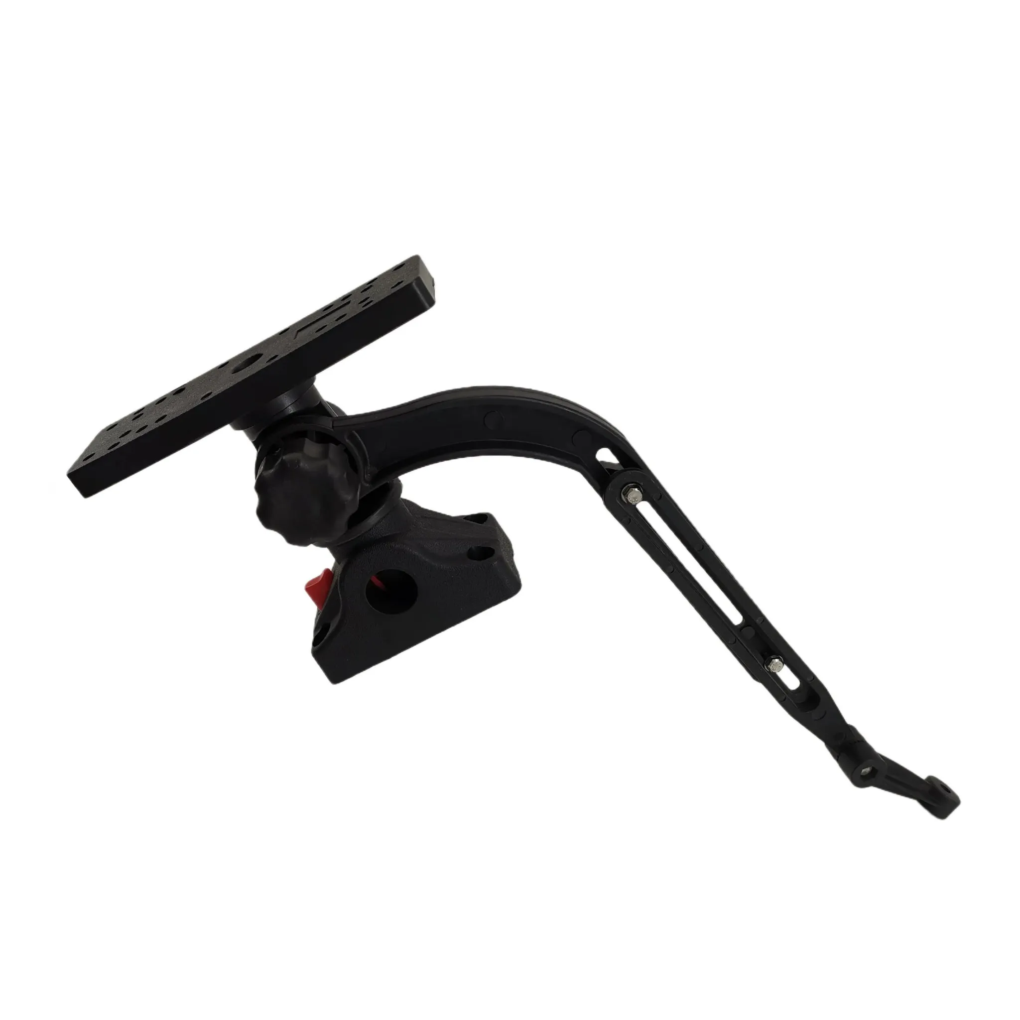 Universal Compact Portable Transducer Arm & Fishfinder Mount (Base Mounted)